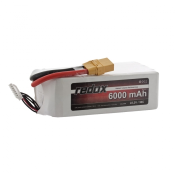 Redox 6000mAh 22,2V 30C - LiPo-Pack